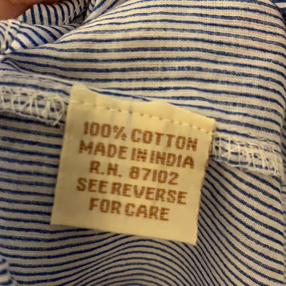 Summer blue long sleeve shirt - Picture 4 of 6